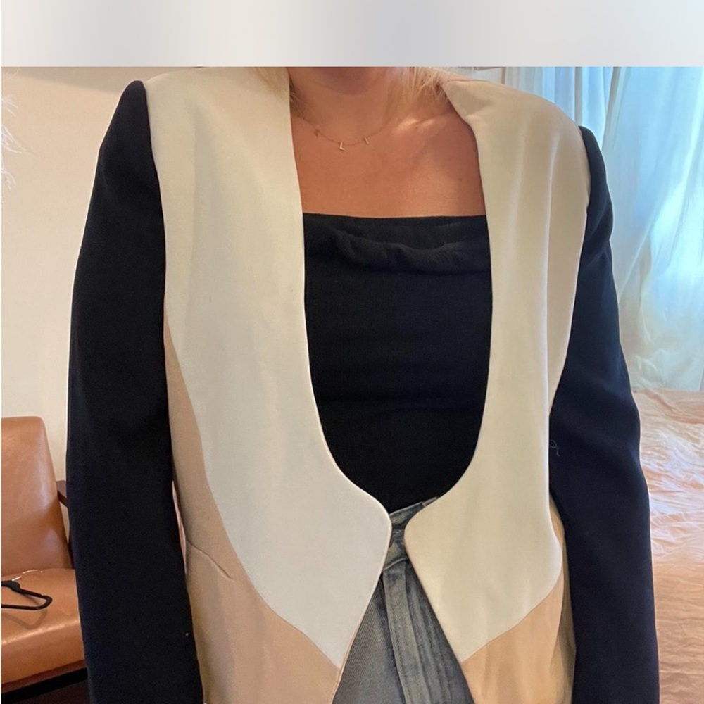 Diane von Furstenburg Colorblock Blazer